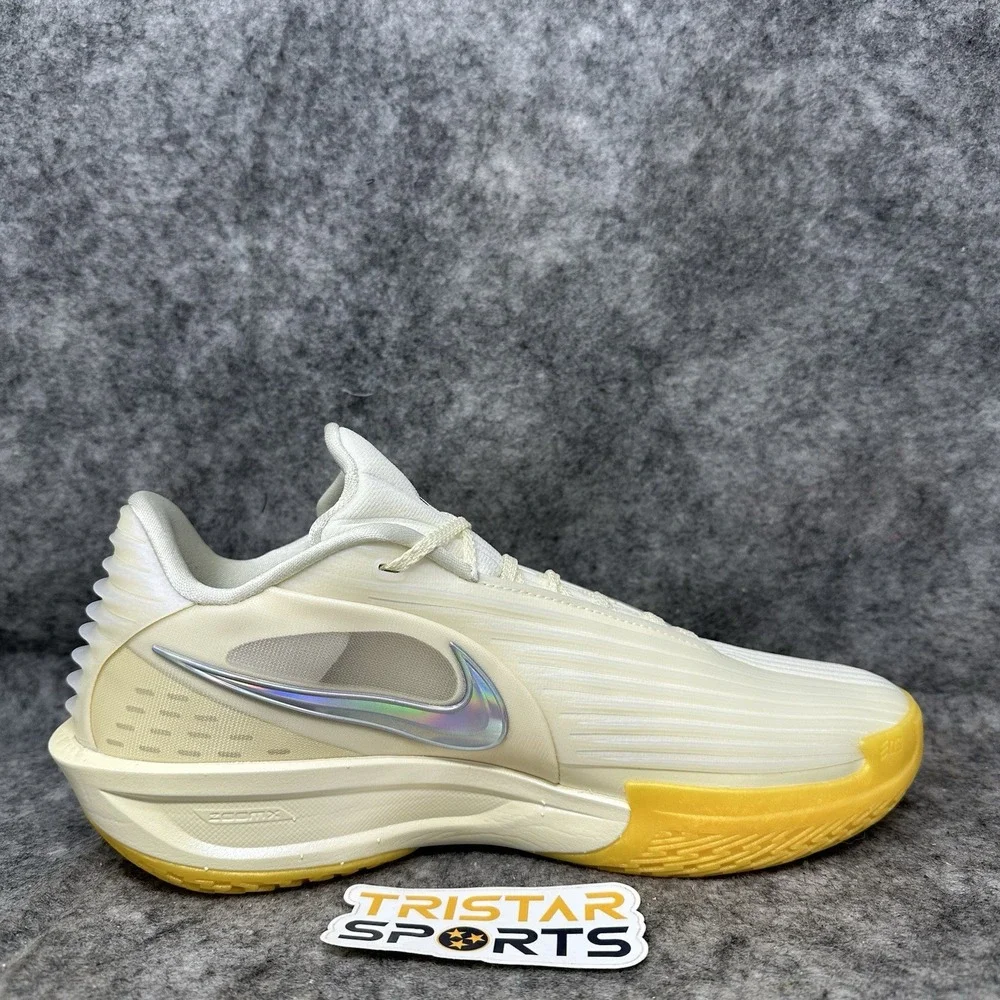 JuJu Watkins X Nike Air Zoom GT Cut 3 Turbo Basketball Shoes Mens 9 Coconut Milk
